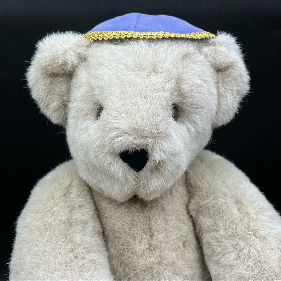 Vtg 1992 Vermont Teddy Bear Co. Fully Jointed Teddy Bear Plush Stuff Animal 16” - Picture 2 of 5